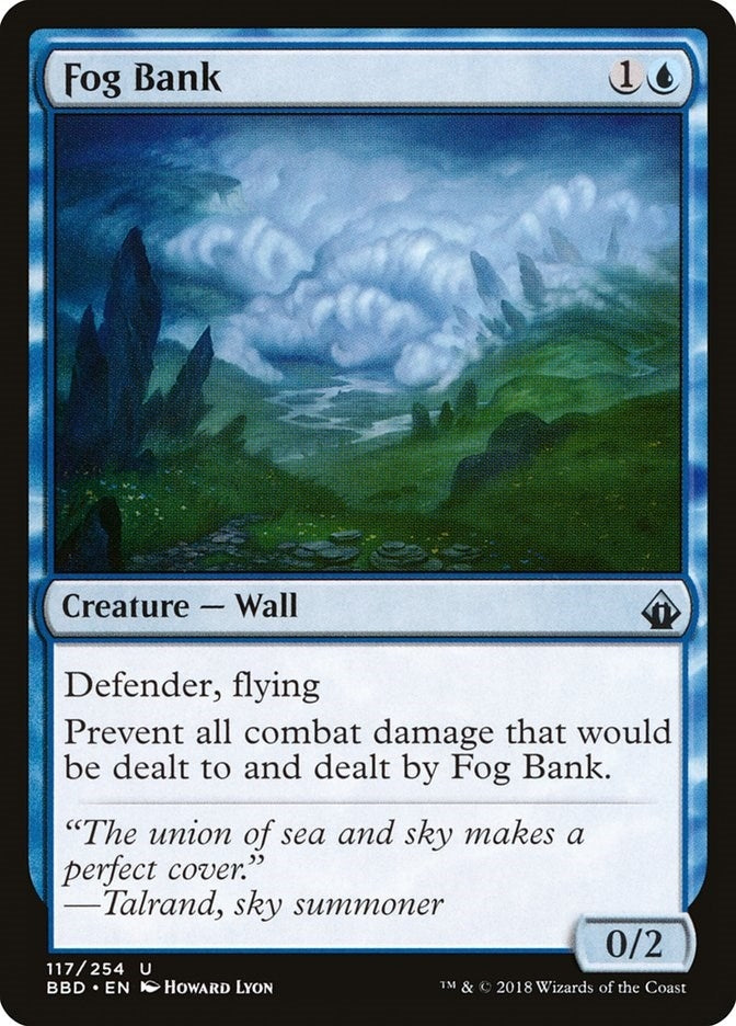 Image for Fog Bank (117) (Battlebond) - Magic: The Gathering