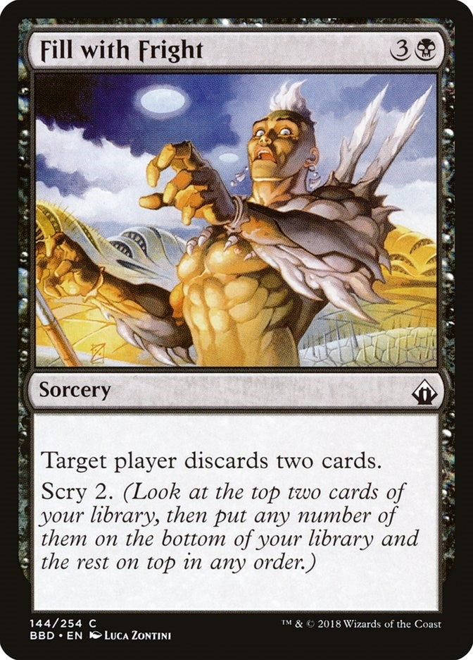 Image for Fill with Fright (144) (Battlebond) - Magic: The Gathering