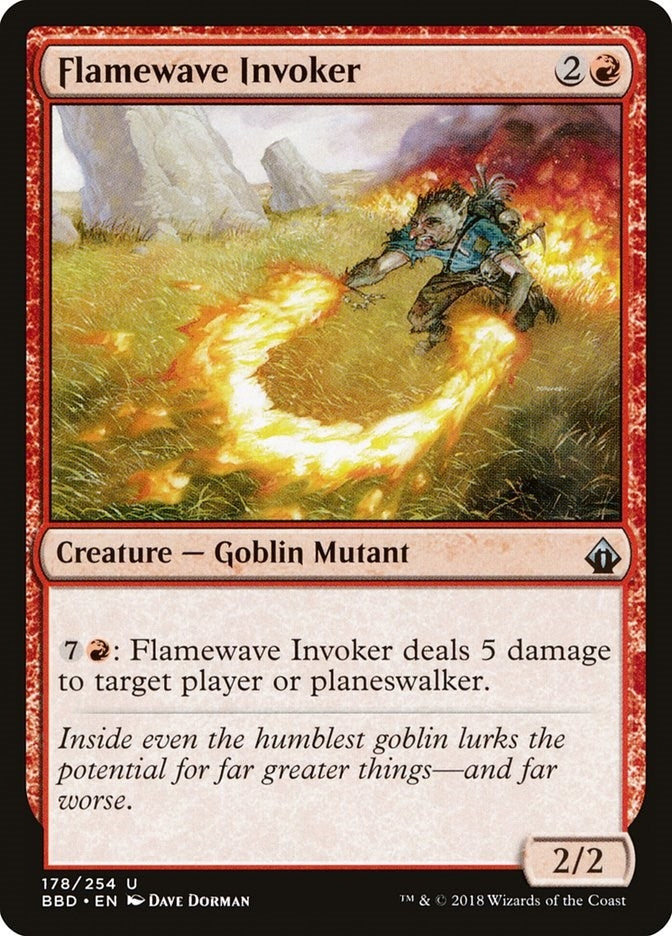 Image for Flamewave Invoker (178) (Battlebond) - Magic: The Gathering