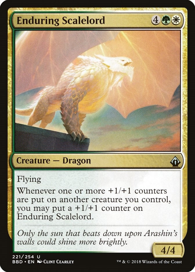Image for Enduring Scalelord (221) (Battlebond) - Magic: The Gathering