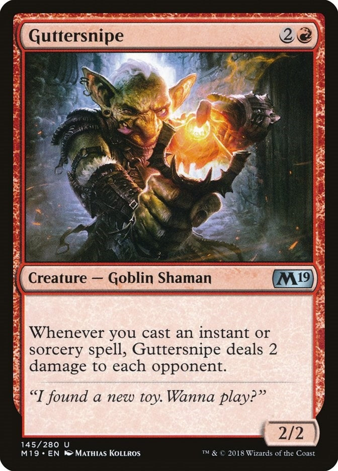 Image for Guttersnipe (145) (Core Set 2019) - Magic: The Gathering