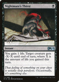 Image for Nightmare's Thirst (111) (Core Set 2019) - Magic: The Gathering