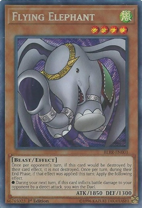Image for Flying Elephant (BLRR-EN003) (BLRR) - YuGiOh