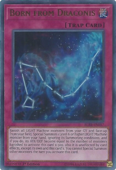 Image for Born from Draconis (BLRR-EN017) (BLRR) - YuGiOh