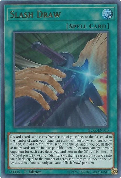 Image for Slash Draw (BLRR-EN020) (BLRR) - YuGiOh