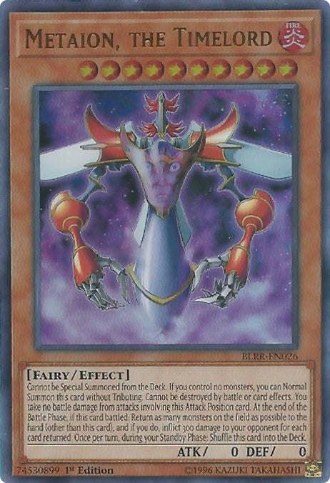 Image for Metaion, the Timelord (BLRR-EN026) (BLRR) - YuGiOh