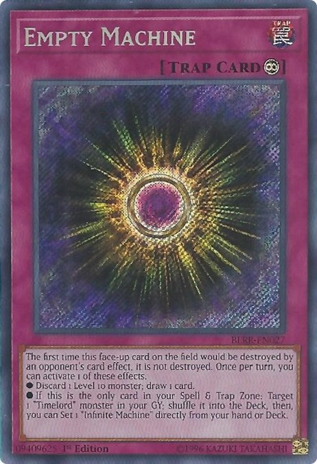 Image for Empty Machine (BLRR-EN027) (BLRR) - YuGiOh