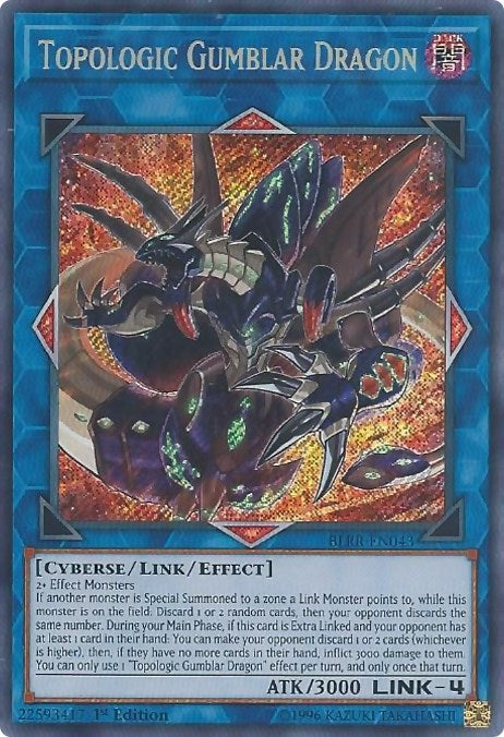 Image for Topologic Gumblar Dragon (BLRR-EN043) (BLRR) - YuGiOh