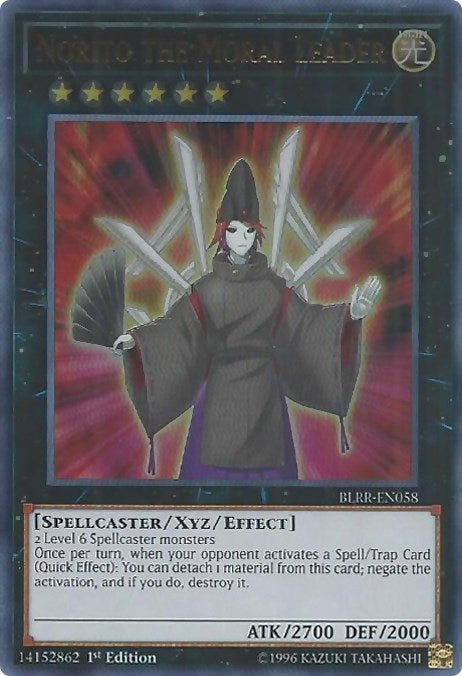 Image for Norito the Moral Leader (BLRR-EN058) (BLRR) - YuGiOh