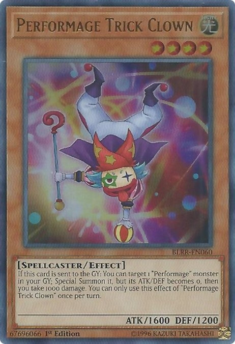 Image for Performage Trick Clown (BLRR-EN060) (BLRR) - YuGiOh