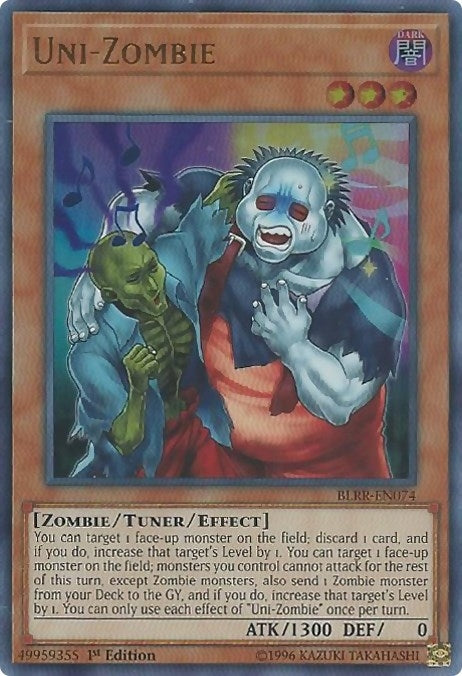 Image for Uni-Zombie (BLRR-EN074) (BLRR) - YuGiOh