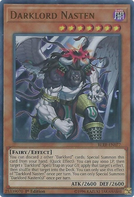 Image for Darklord Nasten (BLRR-EN077) (BLRR) - YuGiOh