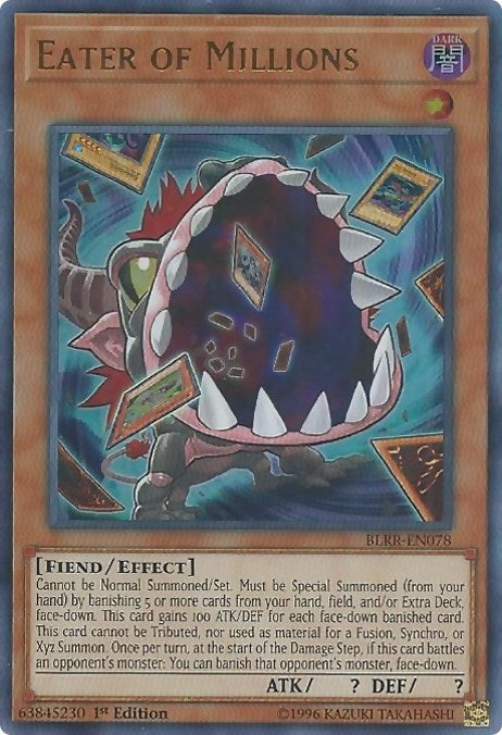 Image for Eater of Millions (BLRR-EN078) (BLRR) - YuGiOh