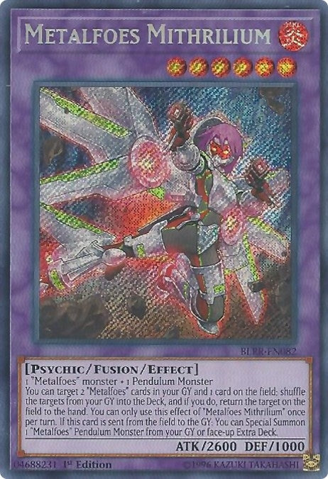 Image for Metalfoes Mithrilium (BLRR-EN082) (BLRR) - YuGiOh