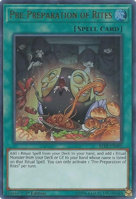 Image for Pre-Preparation of Rites (BLRR-EN090) (BLRR) - YuGiOh