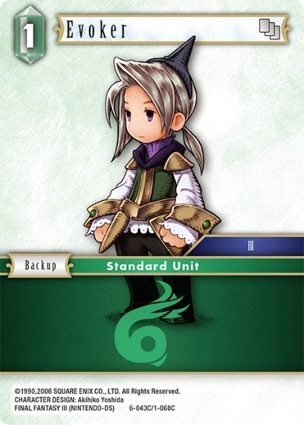 Image for Evoker (III) (6-043C) (Opus VI) - Final Fantasy TCG