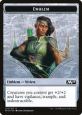 Image for Emblem - Vivien Reid (17) (Core Set 2019) - Magic: The Gathering