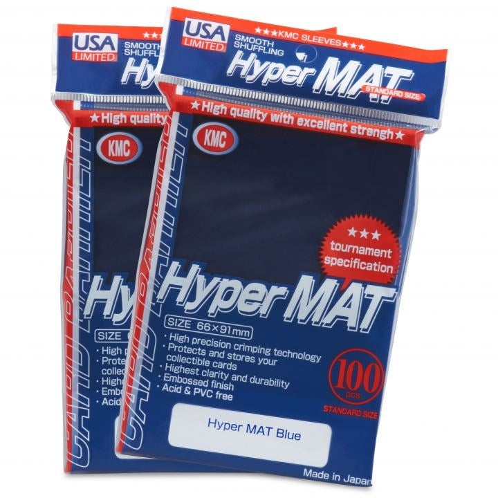 Image for USA Limited KMC Card Barrier - Hyper Matte - Blue (100-Pack) - Card Sleeves