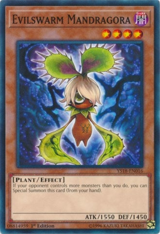 Image for Evilswarm Mandragora (YS18-EN016) (YS18) - YuGiOh