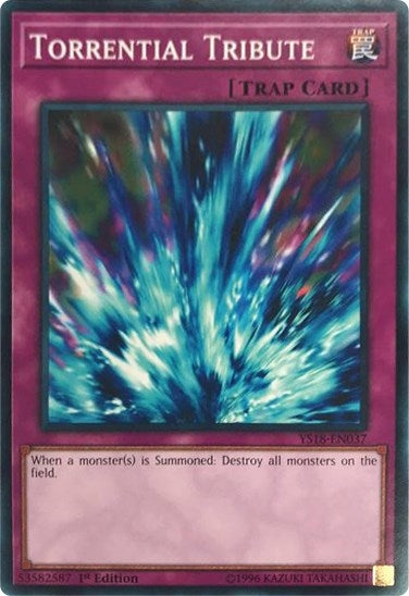 Image for Torrential Tribute (YS18-EN037) (YS18) - YuGiOh