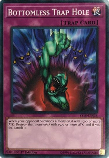 Image for Bottomless Trap Hole (YS18-EN038) (YS18) - YuGiOh