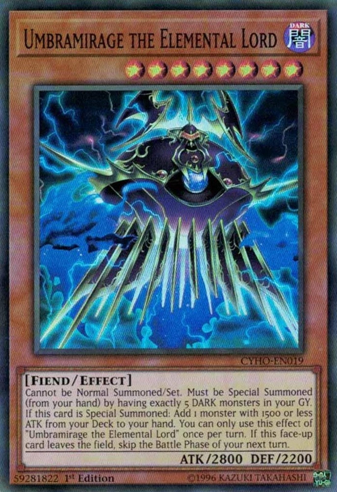Image for Umbramirage the Elemental Lord (CYHO-EN019) (CYHO) - YuGiOh