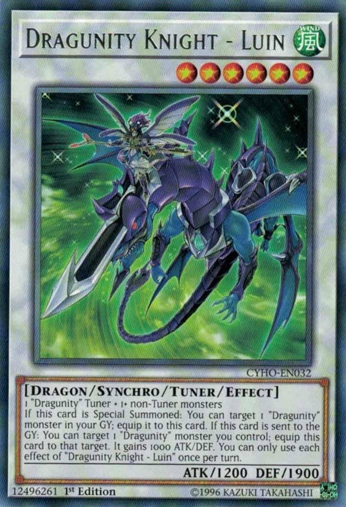 Image for Dragunity Knight - Luin (CYHO-EN032) (CYHO) - YuGiOh