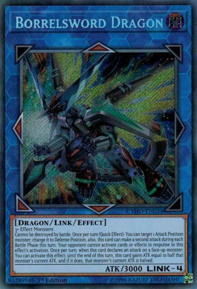 Image for Borrelsword Dragon (CYHO-EN034) (CYHO) - YuGiOh