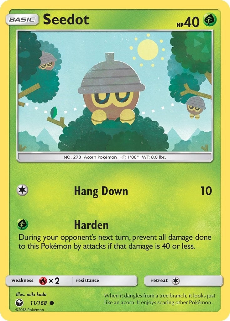 Image for Seedot (11) (11/168) (CES) - Pokemon