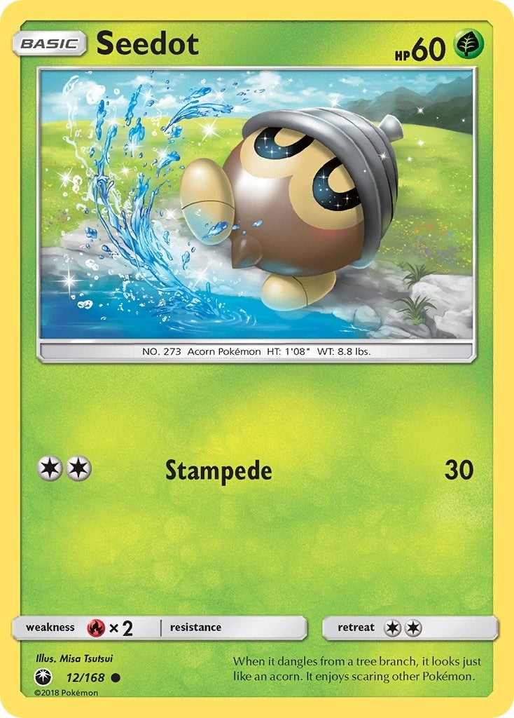 Image for Seedot (12) (12/168) (CES) - Pokemon
