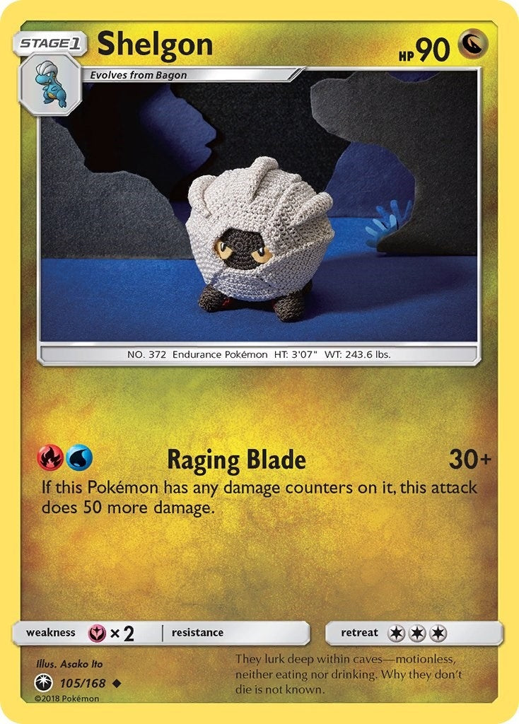 Image for Shelgon (105/168) (CES) - Pokemon