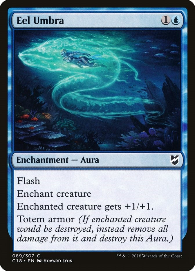 Image for Eel Umbra (89) (Commander 2018) - Magic: The Gathering