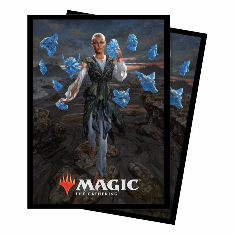 Image for Commander 2018 Estrid, the Masked Standard Deck Protector sleeves for Magic (100-Pack) - Card Sleeves