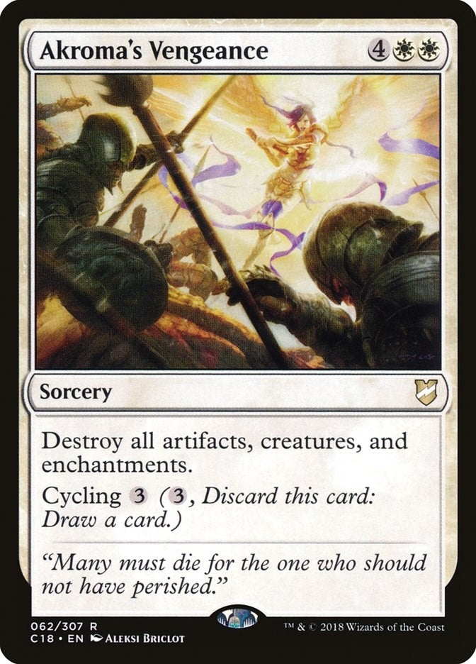 Image for Akroma's Vengeance (62) (Commander 2018) - Magic: The Gathering