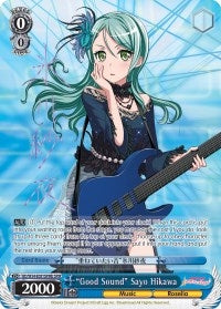Image for "Good Sound" Sayo Hikawa (B) (SPM) (BD/W54-E081SPMb SPM) (BanG Dream! Girls Band Party!) - Weiss Schwarz