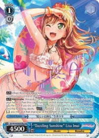 Image for "Dazzling Sunshine" Lisa Imai (B) (SPM) (BD/W54-E086SPMb SPM) (BanG Dream! Girls Band Party!) - Weiss Schwarz
