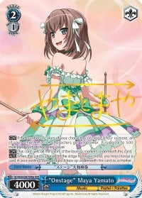 Image for "Onstage" Maya Yamato (A) (SPM) (BD/W54-E087SPMa SPM) (BanG Dream! Girls Band Party!) - Weiss Schwarz