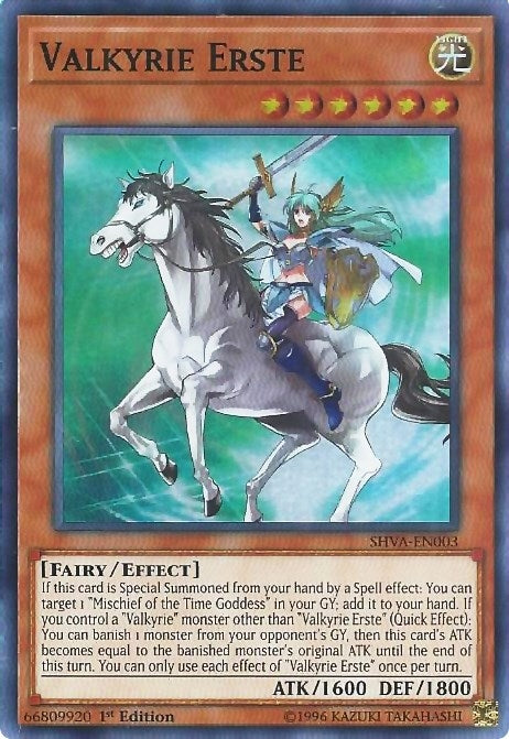 Image for Valkyrie Erste (SHVA-EN003) (SHVA) - YuGiOh