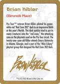 Image for 2002 Brian Kibler Biography Card (World Championship Decks) - Magic: The Gathering