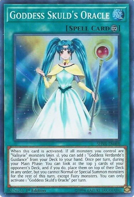 Image for Goddess Skuld's Oracle (SHVA-EN008) (SHVA) - YuGiOh