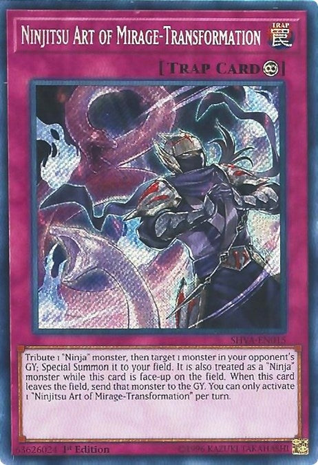 Image for Ninjitsu Art of Mirage-Transformation (SHVA-EN015) (SHVA) - YuGiOh