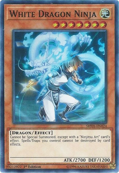 Image for White Dragon Ninja (SHVA-EN024) (SHVA) - YuGiOh