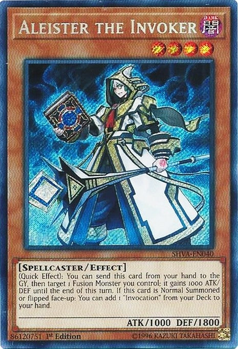 Image for Aleister the Invoker (SHVA-EN040) (SHVA) - YuGiOh