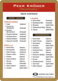 Image for 2003 Peer Kroger Decklist Card (World Championship Decks) - Magic: The Gathering