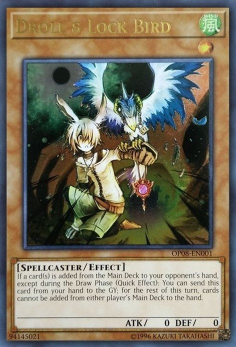 Image for Droll & Lock Bird (UTR) (OP08-EN001) (OP08) - YuGiOh