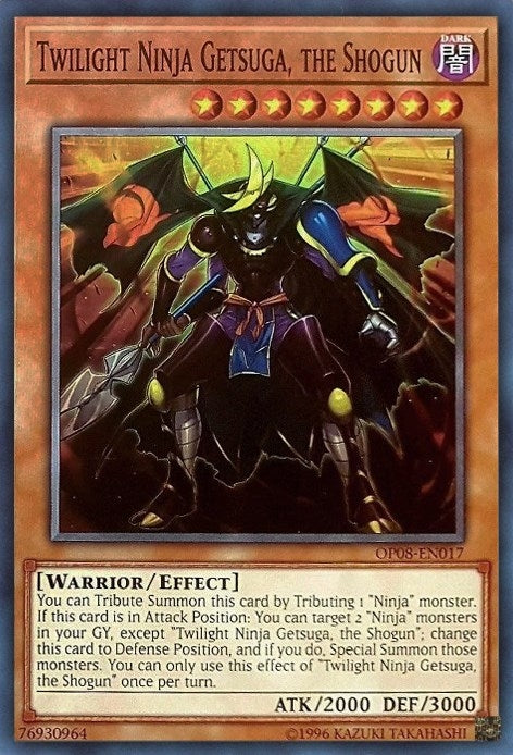 Image for Twilight Ninja Getsuga, the Shogun (OP08-EN017) (OP08) - YuGiOh