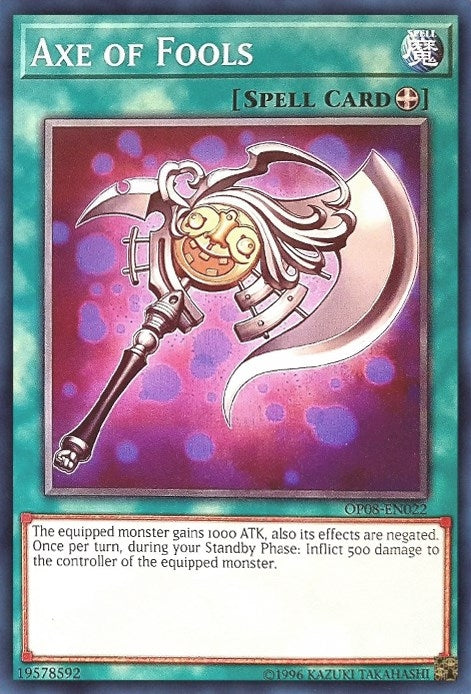 Image for Axe of Fools (OP08-EN022) (OP08) - YuGiOh