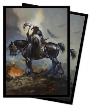 Image for Death Dealer Standard Deck Protector sleeves by Frank Frazetta (100-Pack) - Card Sleeves