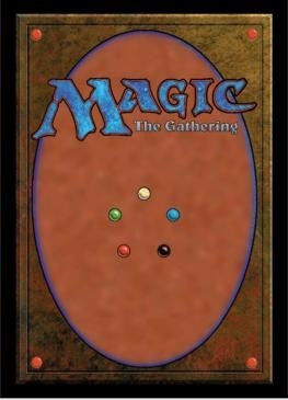 Image for Classic Card Back Standard Deck Protectors for Magic (100-Pack) - Card Sleeves