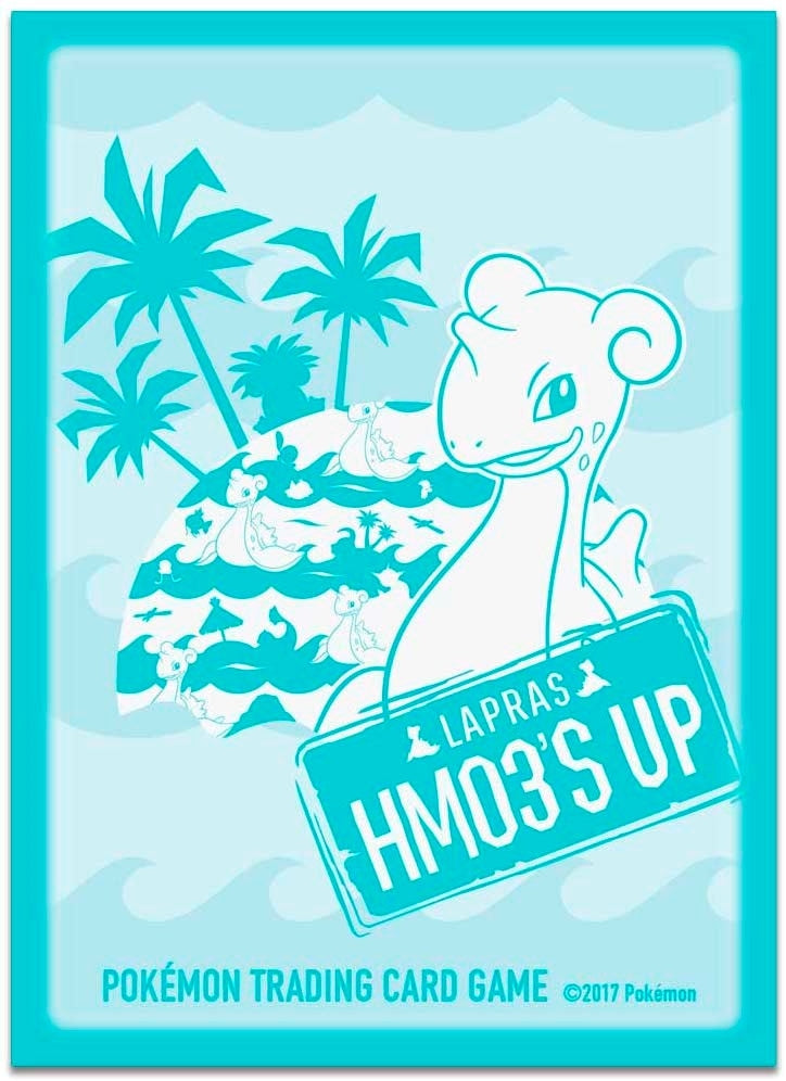 Image for Pokemon TCG: Lapras Surf Card Sleeves (65 Pack) - Card Sleeves